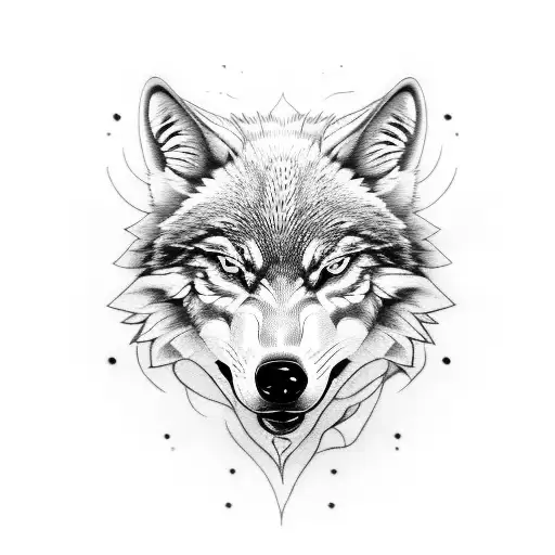 fenrir wolf tattoo tattoo design idea