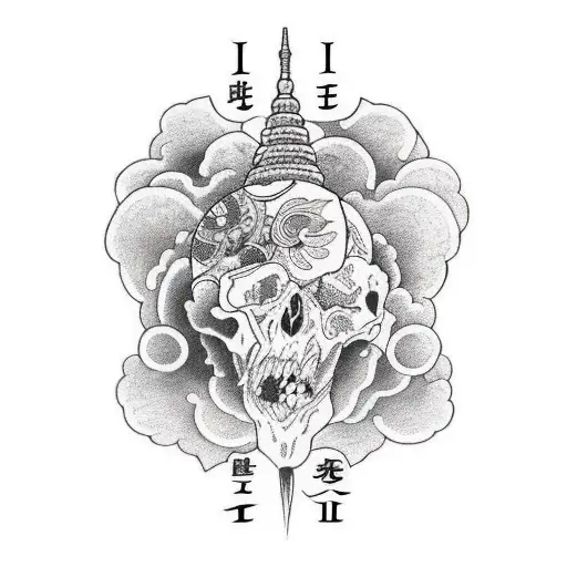 all hurt, but the last sentence kill tattoo design idea