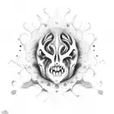 clave de Sol cerebro 77 mancuerna  tattoo design idea