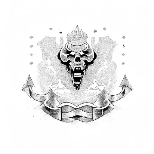 Royal Export Beer tattoo design idea