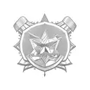 andy Griffith show sheriff badge tattoo design idea