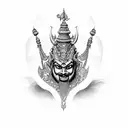 Ravana tattoo design idea