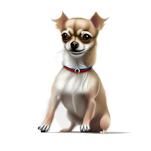 chihuahua tattoo design idea