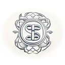 JUDO LOGO with the word judo written in japanese tattoo design idea
