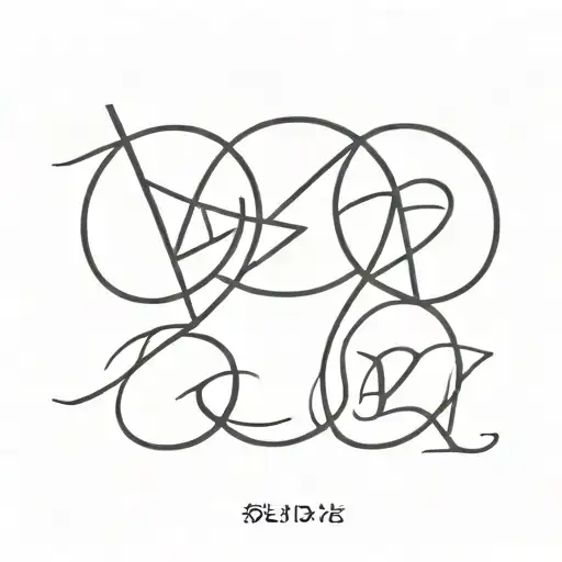 initial D and U tattoo design idea