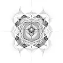 sacred geometry patterns tattoo design idea