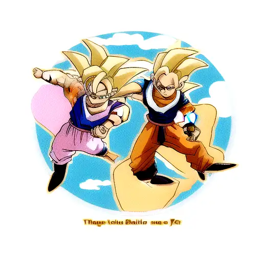 dragon ball z tattoo design idea
