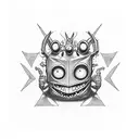 invader zim tattoo design idea