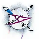 Avatar aang's arrow tattoo design idea