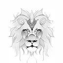 czech lion tattoo design idea