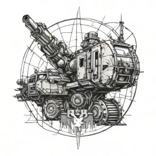 metro 2033 tattoo design idea