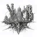 metro 2033 tattoo design idea