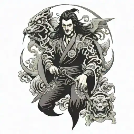 Alucard tattoo design idea