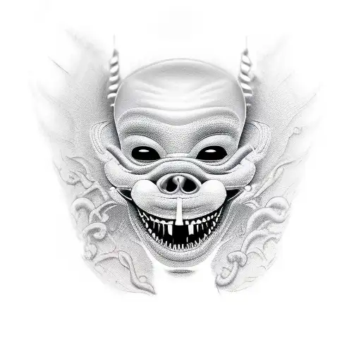 Dentista e Minnie tattoo design idea