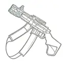draco ak 47 tattoo design idea