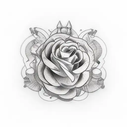 Maria Victoria tattoo design idea