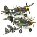 paratroopers and p51 mustang tattoo design idea
