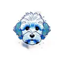 Cockapoo tattoo design idea