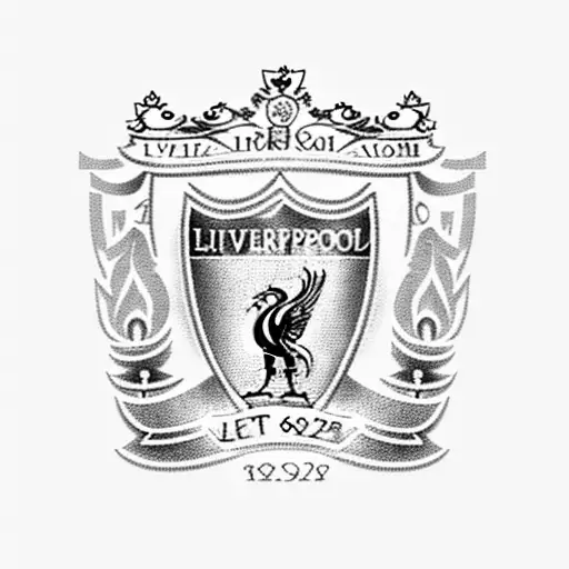Liverpool fc badge tattoo design idea