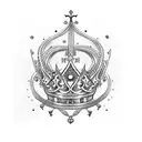 Queen's Crown tattoo design idea