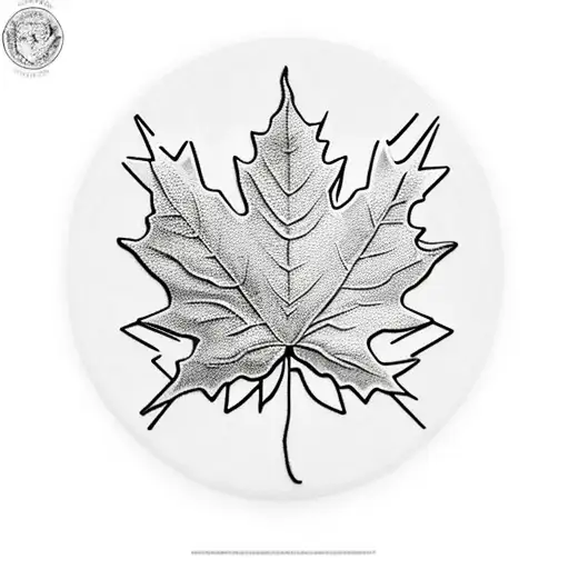 Maple Leaf tattoo design idea