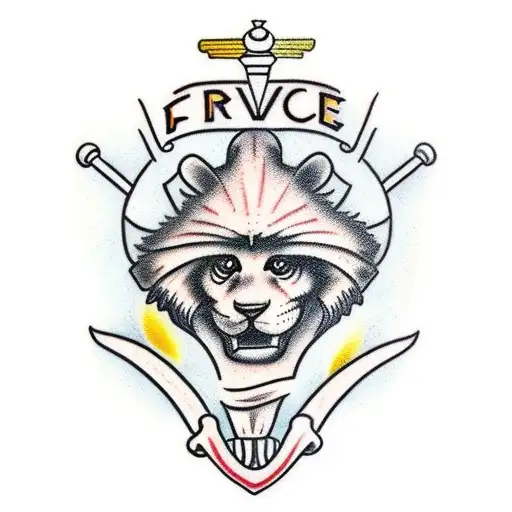 discipline tattoo design idea