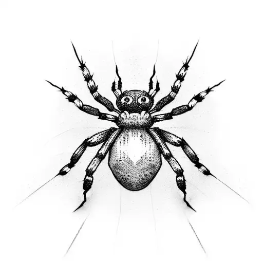 spider barbed wire barbwire tattoo design idea
