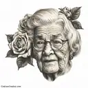 Grandma tattoo design idea