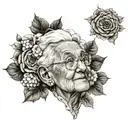 Grandma tattoo design idea