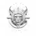 sekhmet tattoo design idea