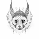 sekhmet tattoo design idea