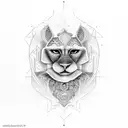 sekhmet tattoo design idea