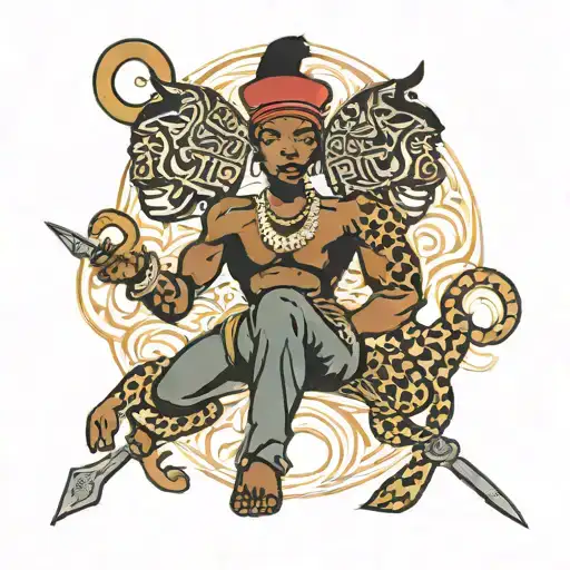 It is in 1993 in Lagos, Nigeria tattoo design idea