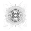 quantum physics  tattoo design idea