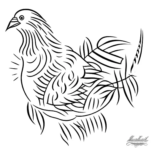 dodo bird tattoo design idea