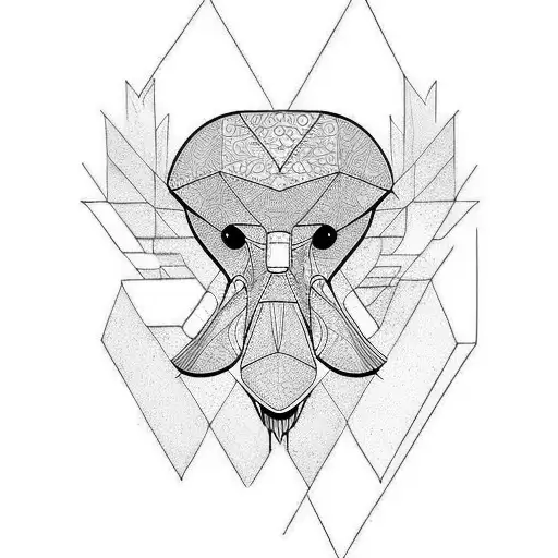 dodo bird tattoo design idea