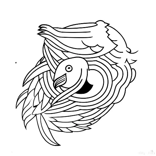 dodo bird tattoo design idea