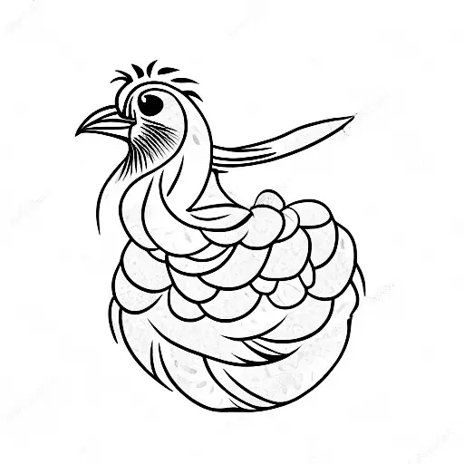 dodo bird tattoo design idea