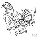 dodo bird tattoo design idea