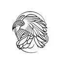 dodo bird tattoo design idea