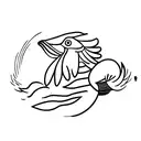 dodo bird tattoo design idea