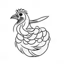dodo bird tattoo design idea