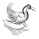 dodo bird tattoo design idea