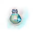 birthstone Aquamarine tattoo design idea