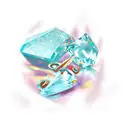 birthstone Aquamarine tattoo design idea