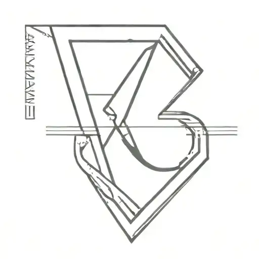 Roman Numeral 5 mixed tattoo design idea