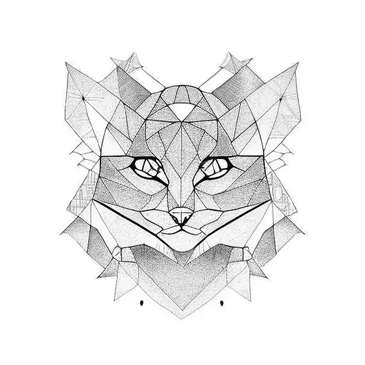 photography cats mountains  tattoo design idea