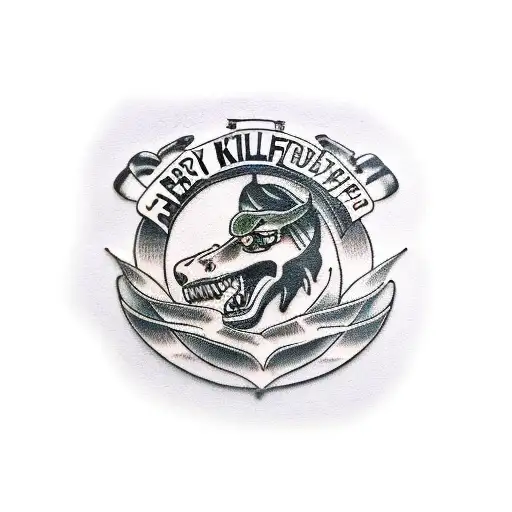 ford mustang boss and motorhead Lemmy kilmister tattoo design idea