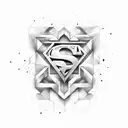 Kryptonit, Herz, Amulett, Liebe tattoo design idea