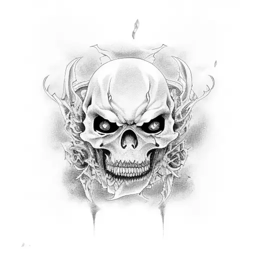 shinigami tattoo design idea